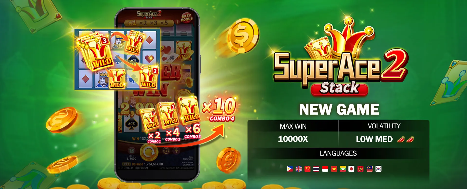 Player enjoying bet100 arcade games on a mobile device, showing vibrant graphics and a winning smile